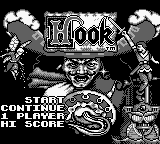 Hook (Japan) Title Screen